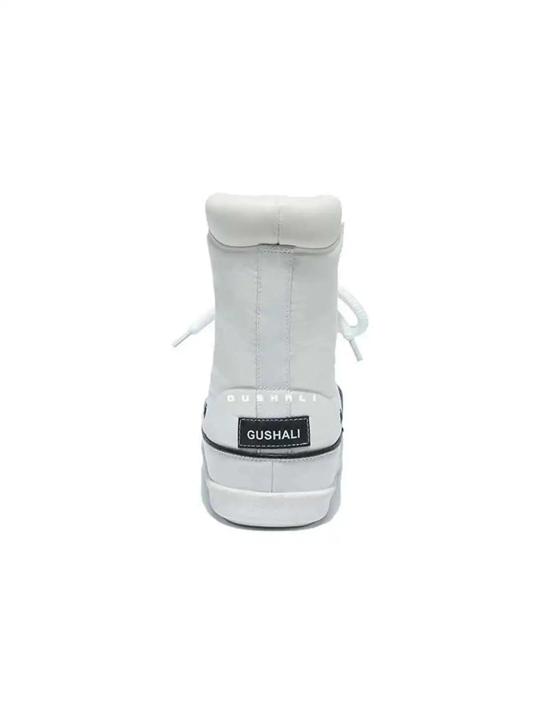GSL | Shell Toe Platform Mid-Calf Boots-White