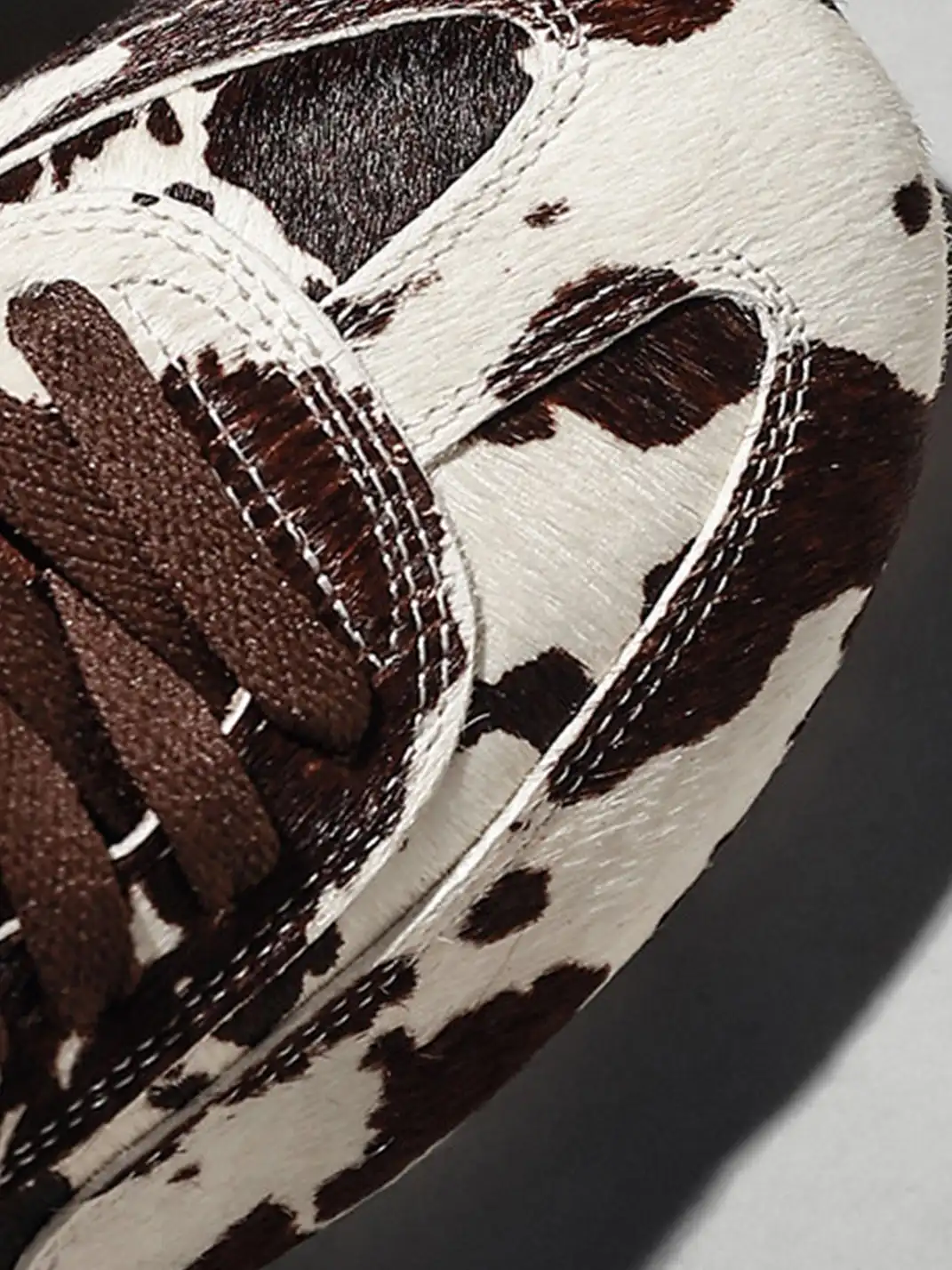 White Moose | Lace-Up Side Zip Ankle Boots-Horsehair
