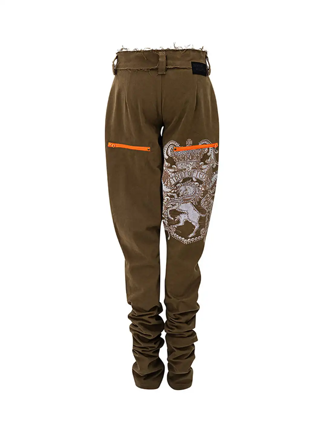 WrongSolution | Work Equestrian Peplum Stacking Pants