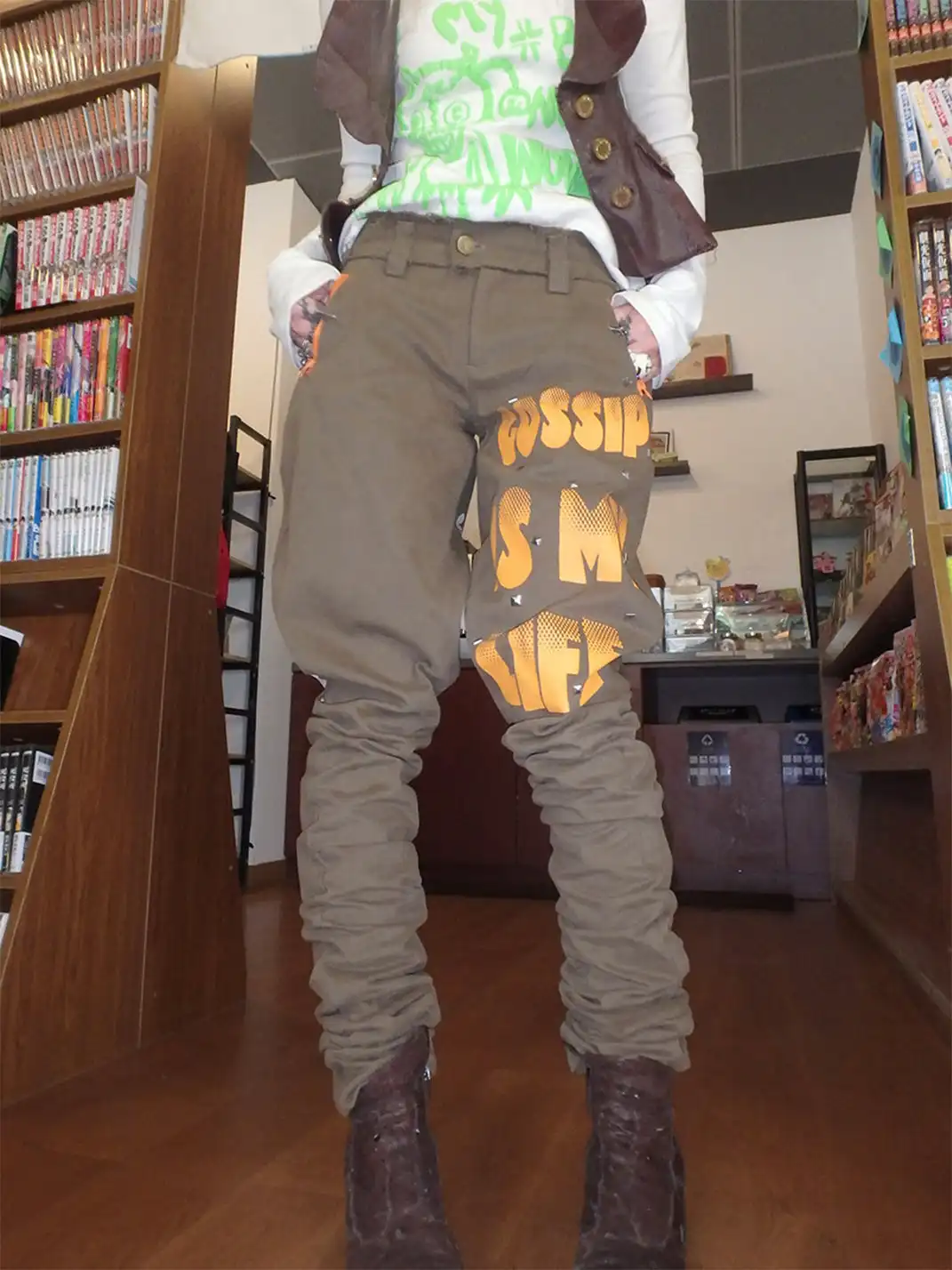 WrongSolution | Work Equestrian Peplum Stacking Pants