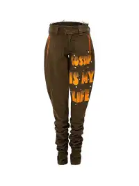 WrongSolution | Work Equestrian Peplum Stacking Pants