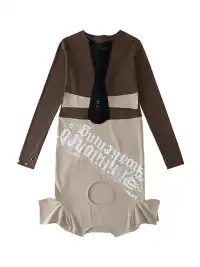 WrongSolution | Printed Restrictive Multi-Wear Transformation Dress