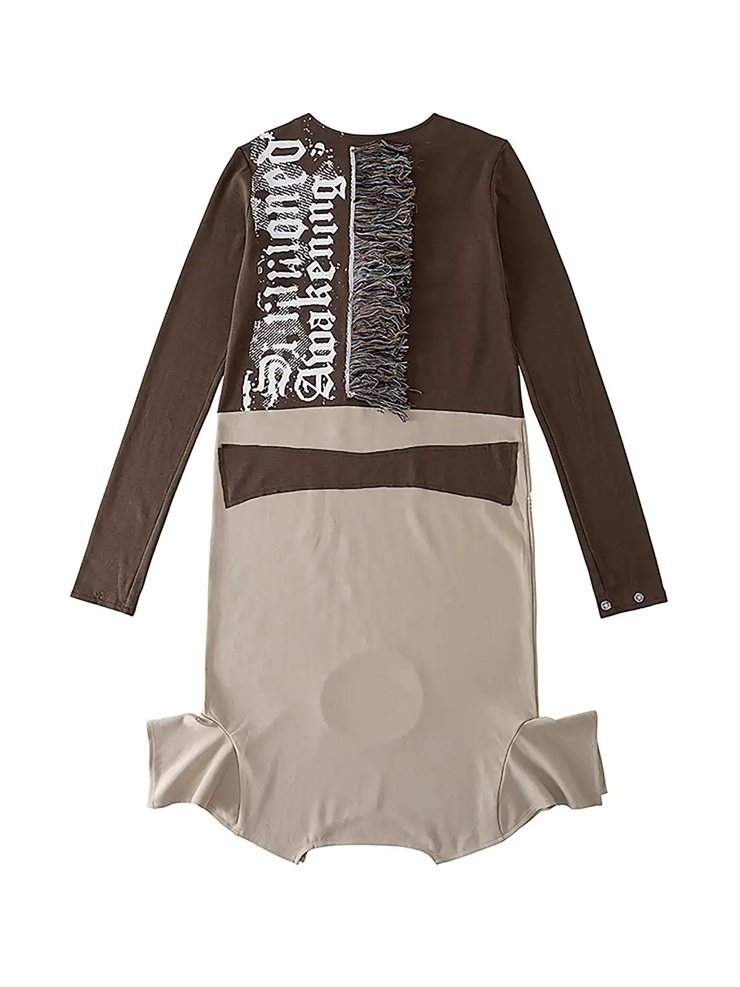 WrongSolution | Printed Restrictive Multi-Wear Transformation Dress