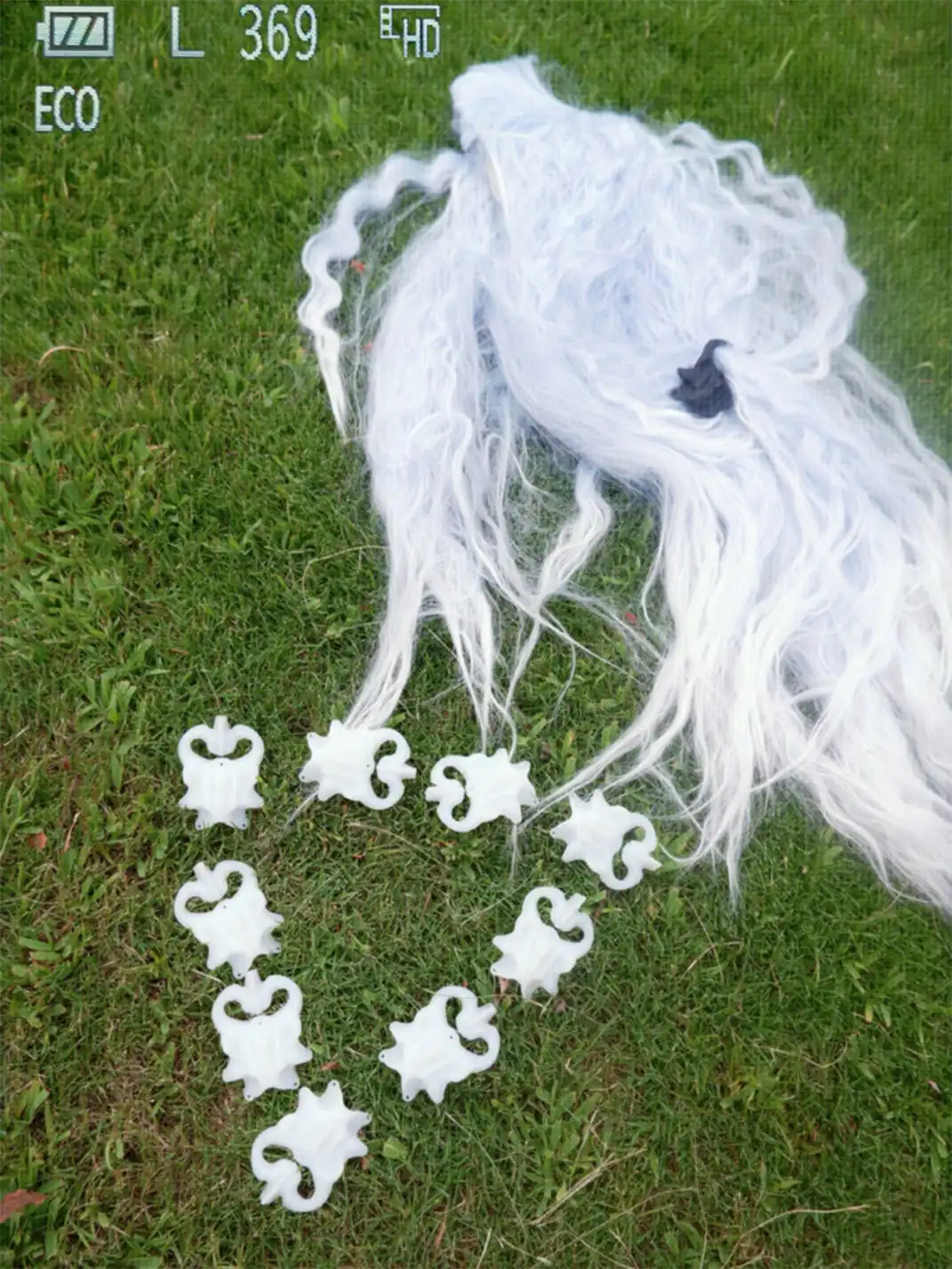 WrongSolution | "Coccyx Guardian" 3D Print Skeleton Hair Clip
