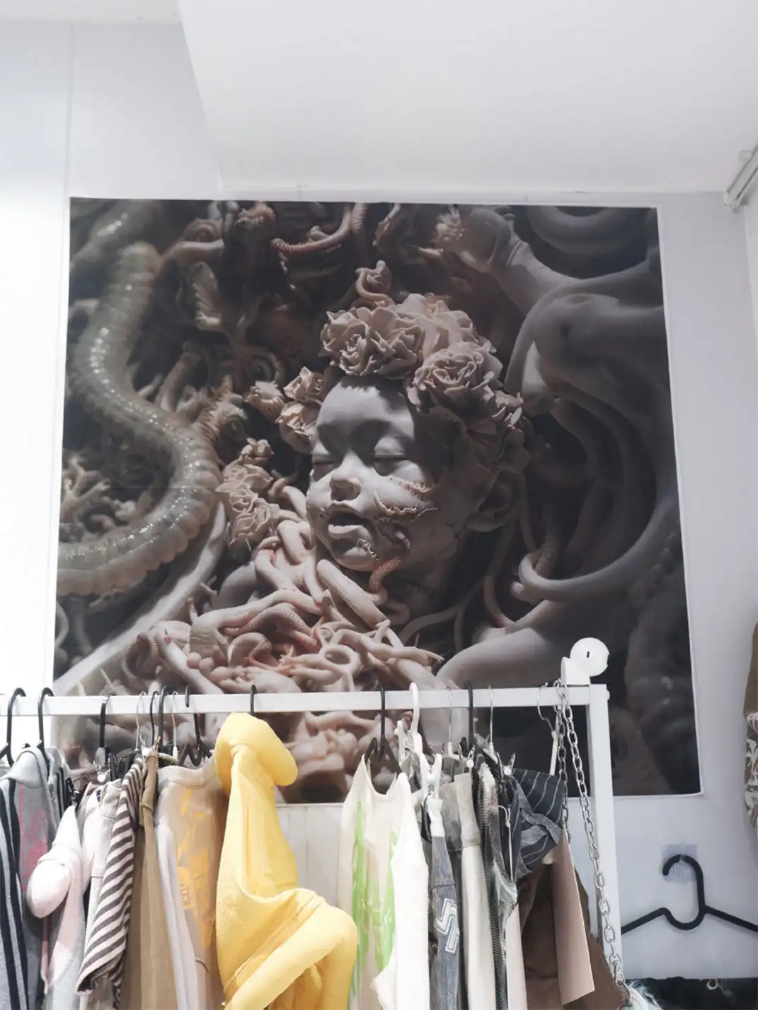 WrongSolution | "Embryo Dream 3" POPUP Limited Dossal Sofa Cover Tablecloth