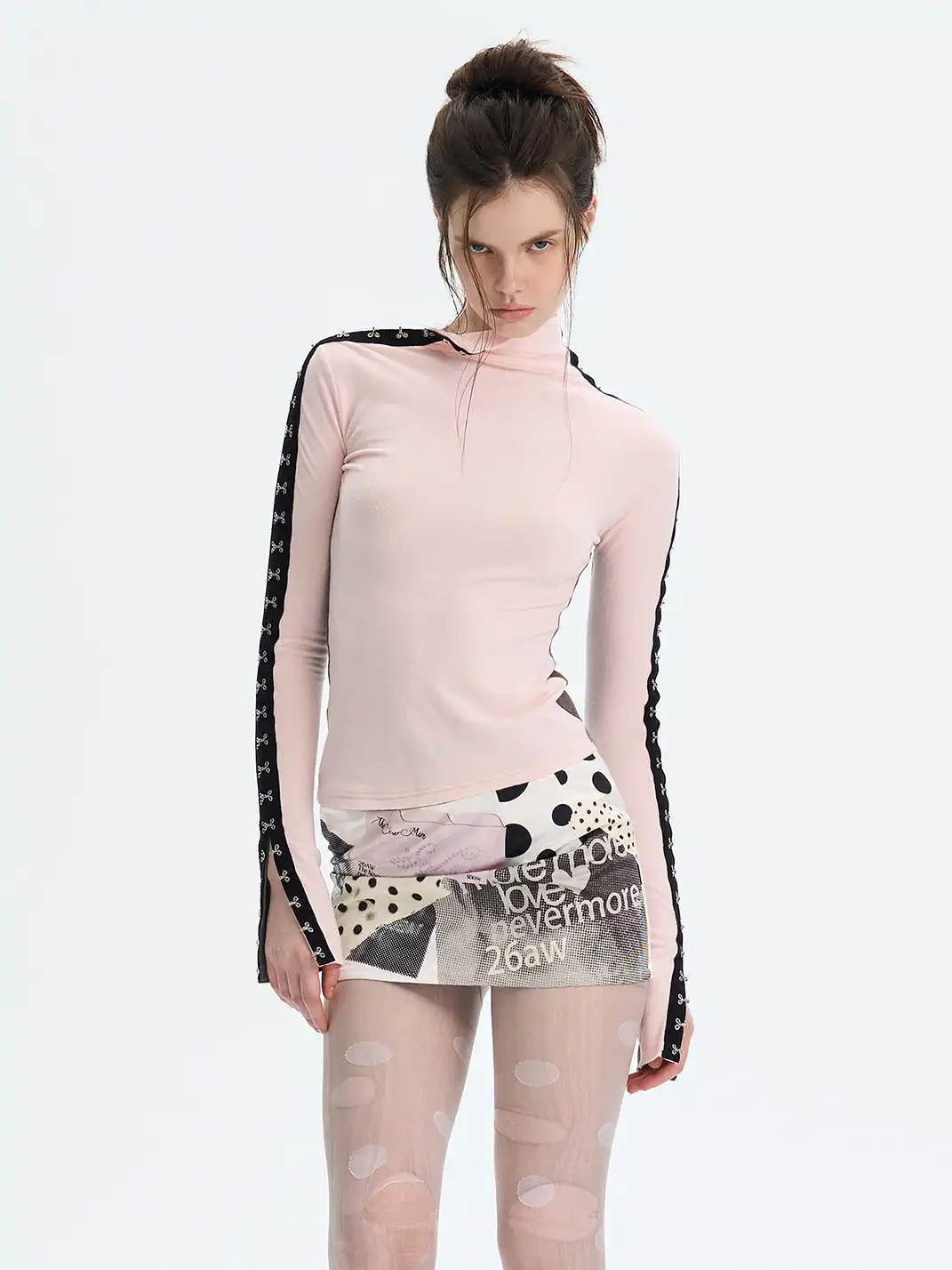 The NeverMore | Reversible Turtleneck Brushed Base Layer