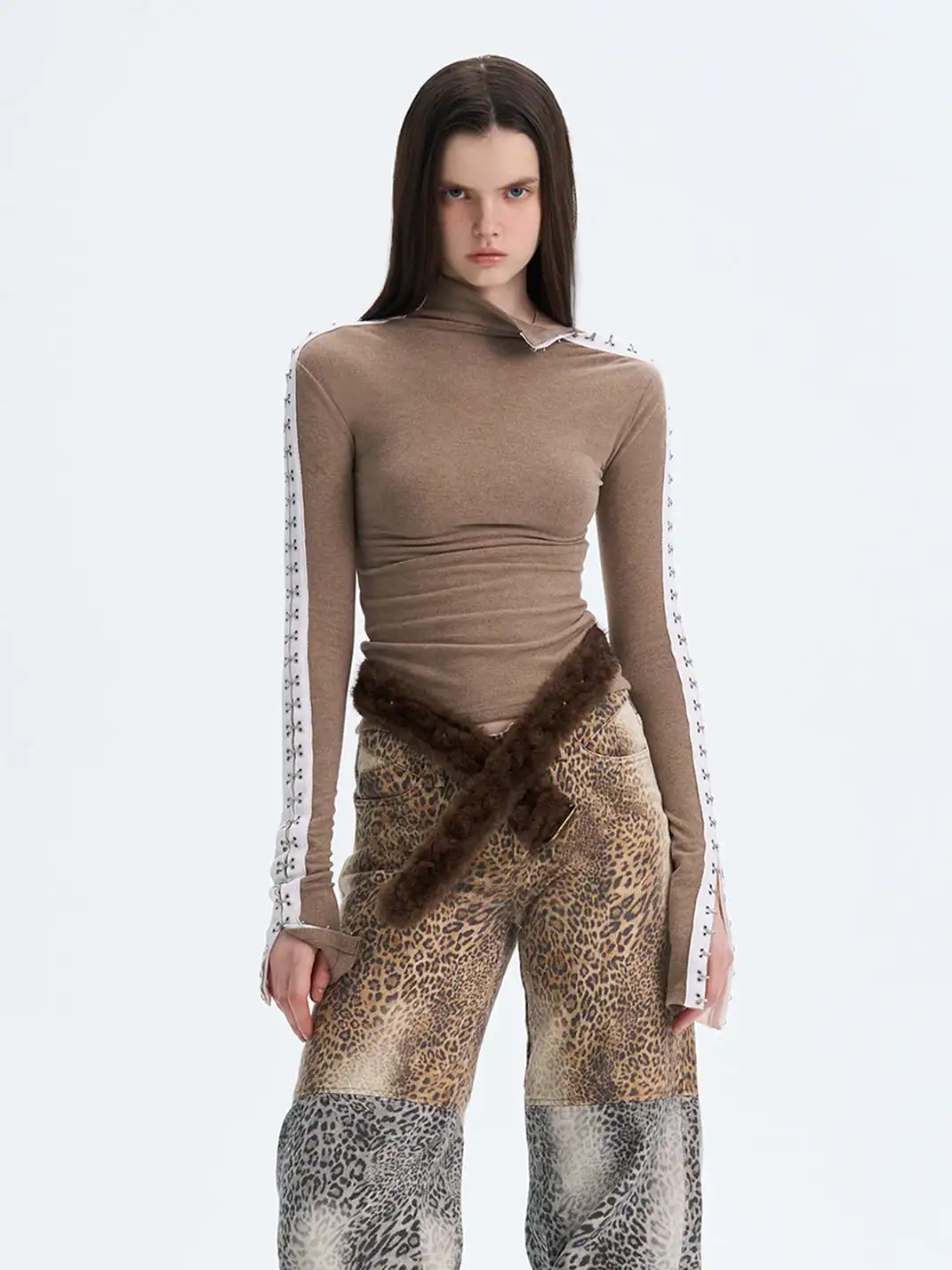 The NeverMore | Reversible Turtleneck Brushed Base Layer