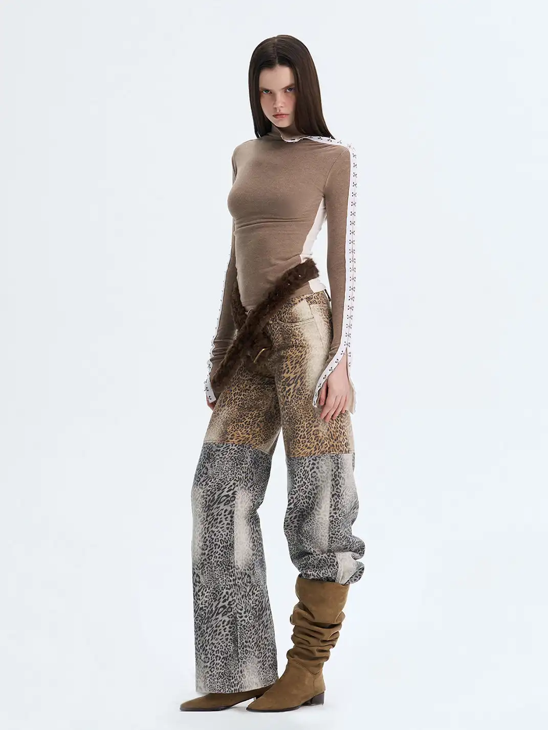 The NeverMore | Reversible Turtleneck Brushed Base Layer
