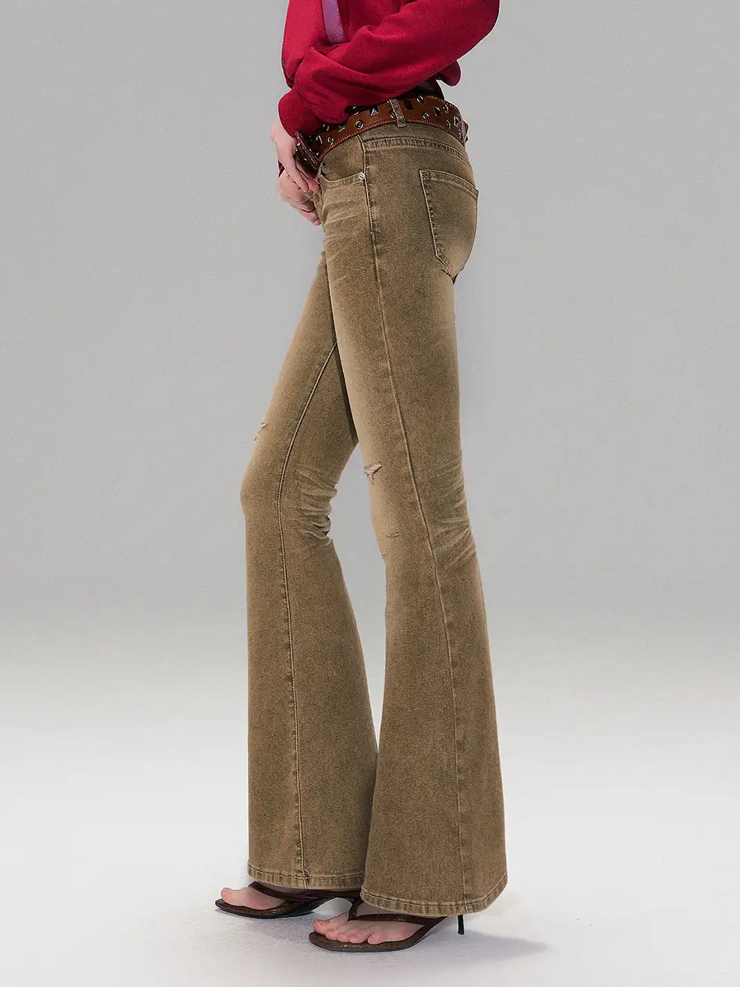 The NeverMore | Heavy-Duty Distressed Washed Ripped Jeans