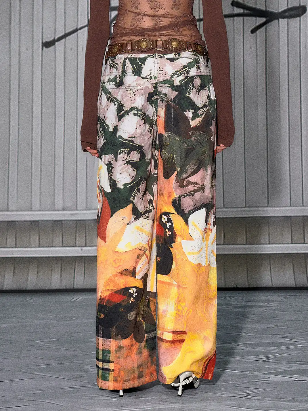 The NeverMore | All-Over Print Casual Pants