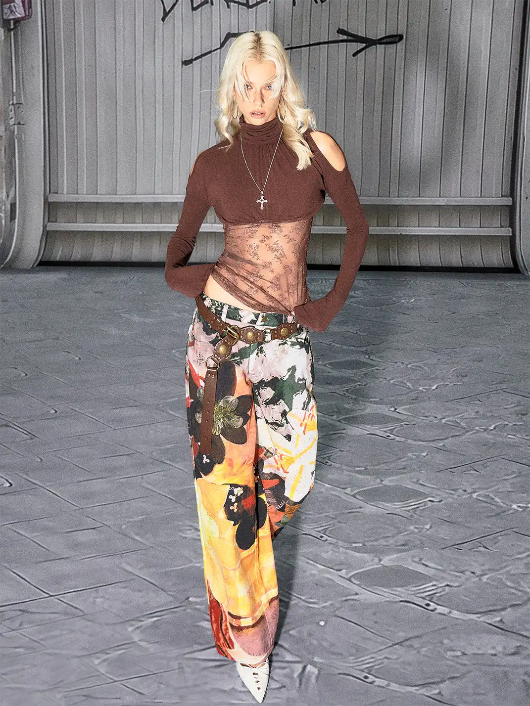 The NeverMore | All-Over Print Casual Pants