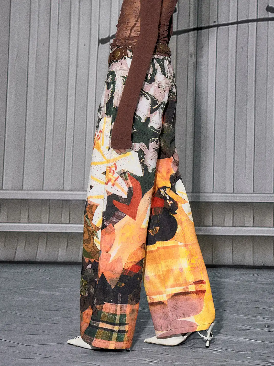 The NeverMore | All-Over Print Casual Pants