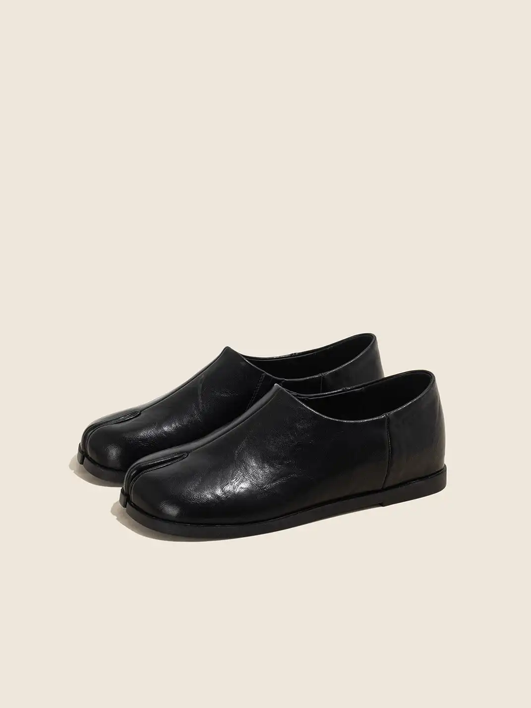 OLDMEOW | Low-Cut Retro Split-Toe Loafers