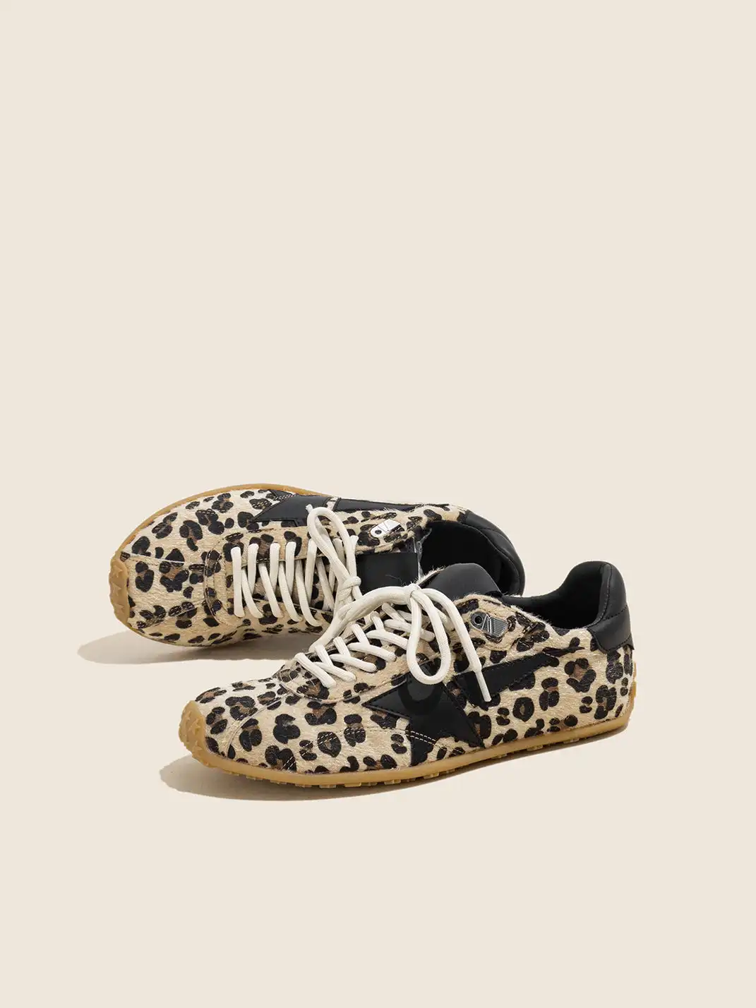 OLDMEOW | Leopard Print German Training Shoes