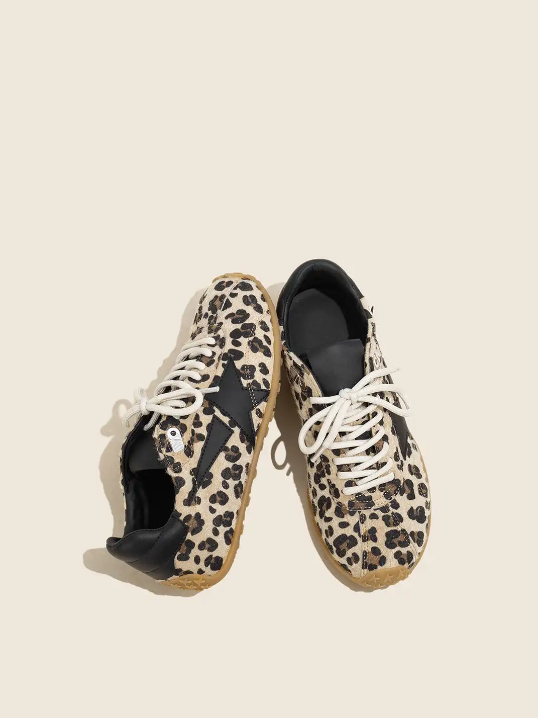OLDMEOW | Leopard Print German Training Shoes