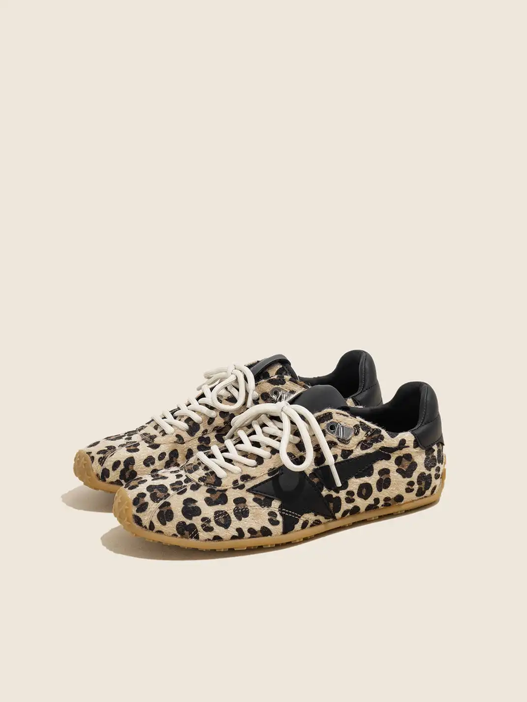 OLDMEOW | Leopard Print German Training Shoes