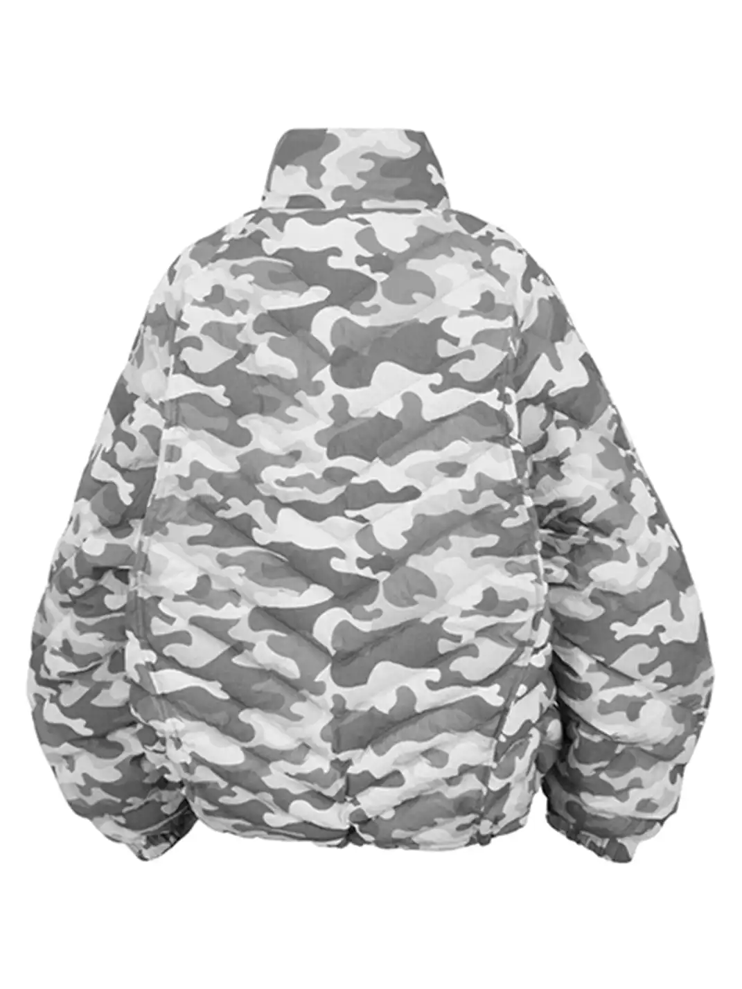 RELABEL | V-Segment Ribcage Puffer Jacket Camo