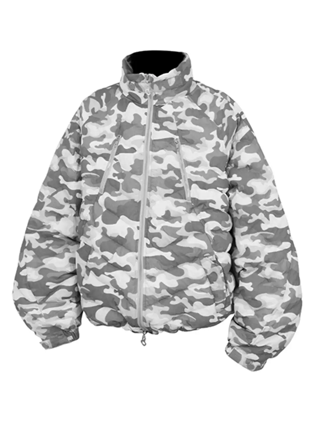 RELABEL | V-Segment Ribcage Puffer Jacket Camo