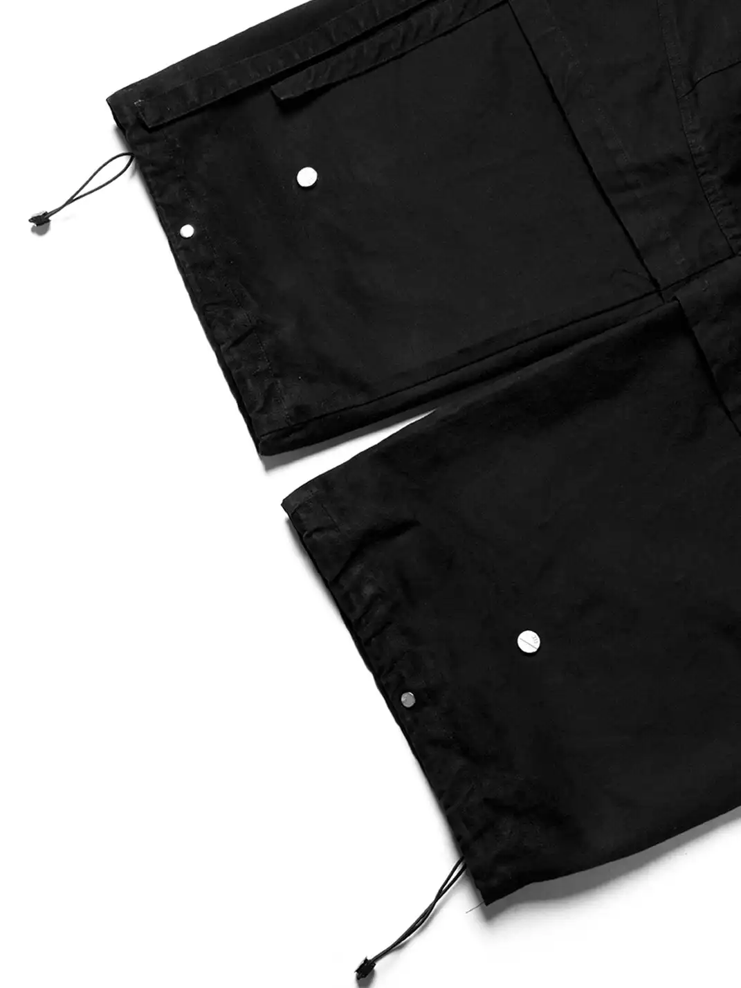RELABEL | Multi-Pocket Detachable Scarf Distressed Cargo