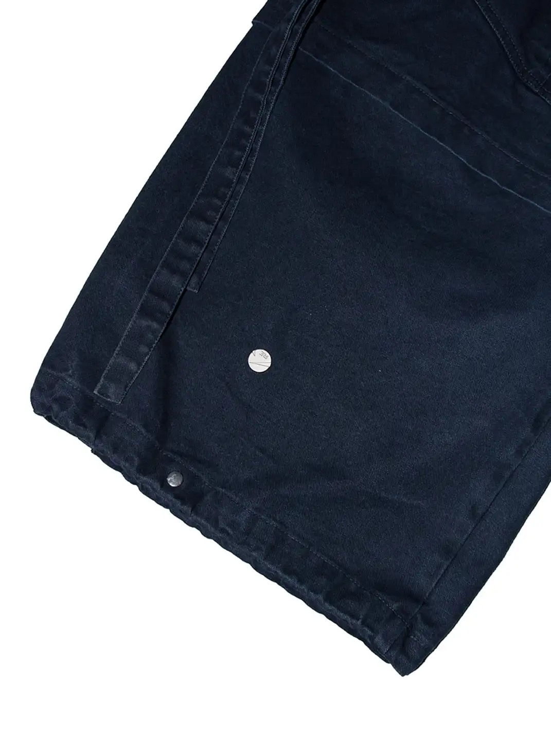 RELABEL | Multi-Pocket Detachable Scarf Distressed Cargo