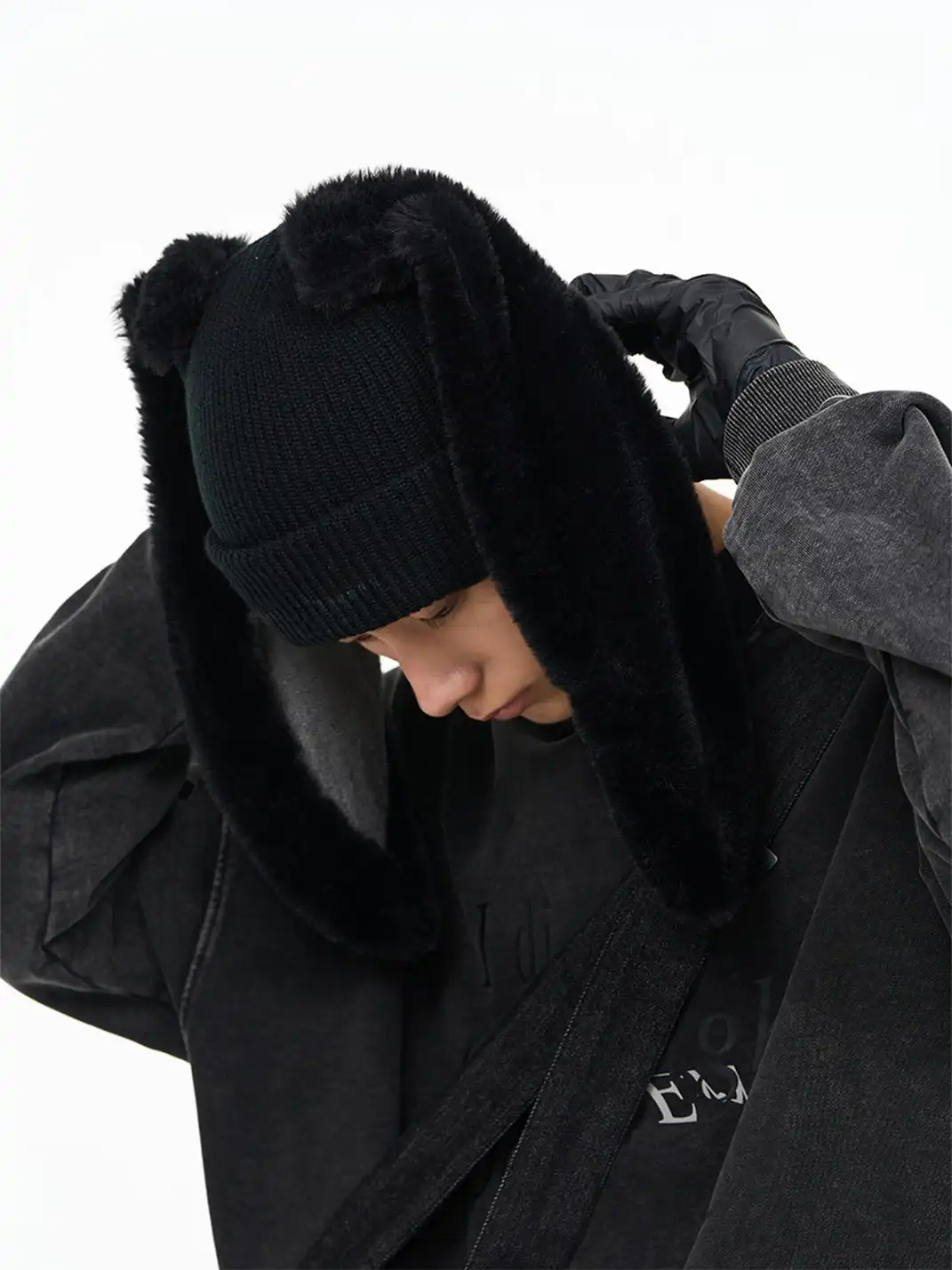 RELABEL | Detachable Bunny Ear Cap
