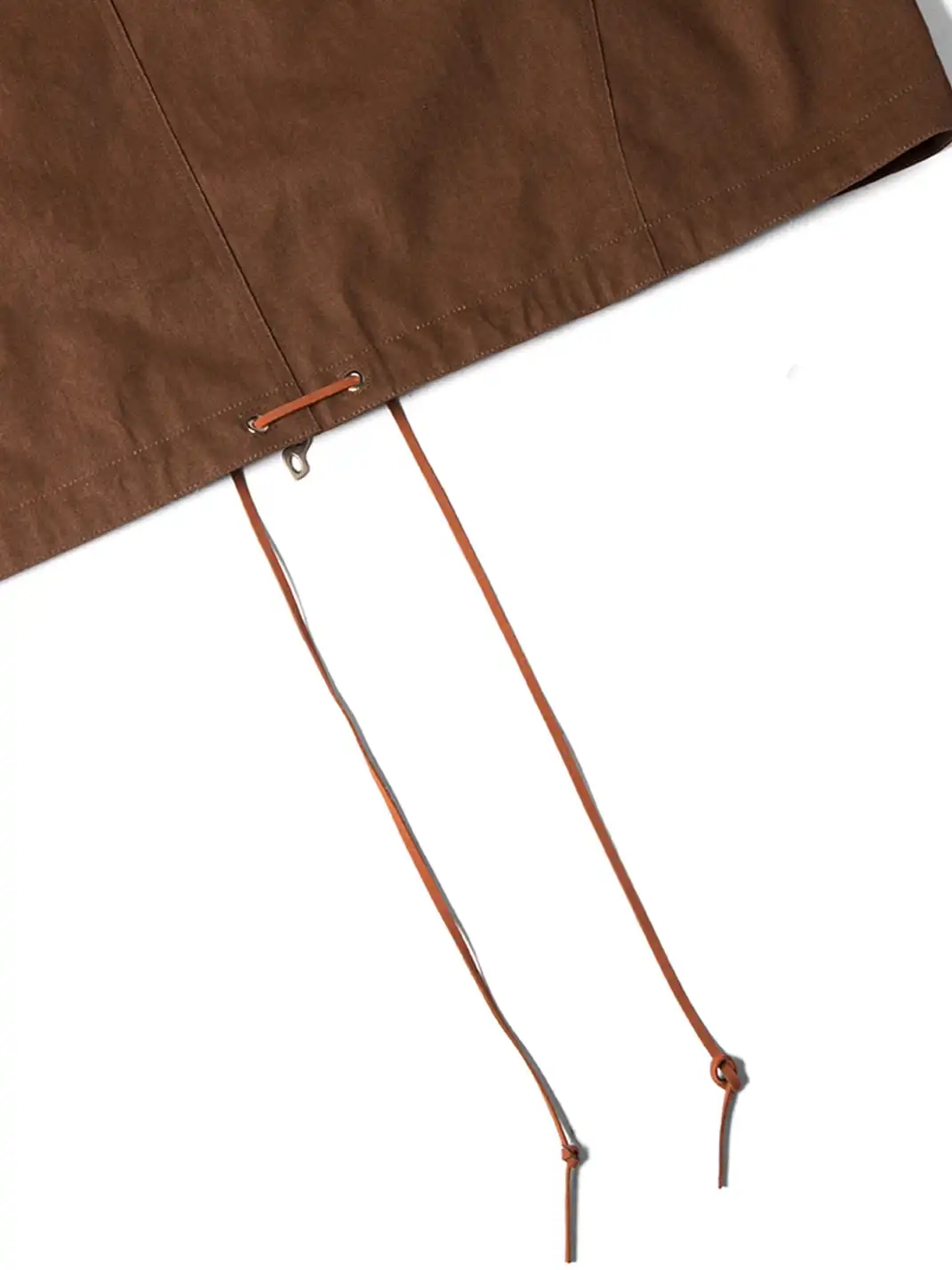 RELABEL | Detachable Faux Fur Collar Drawstring Jacket