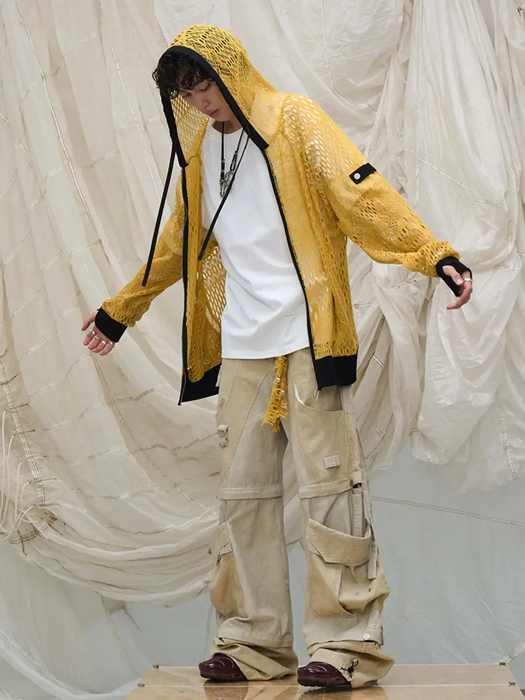 RELABEL | Multi-Detachable Straps Cargo Pants