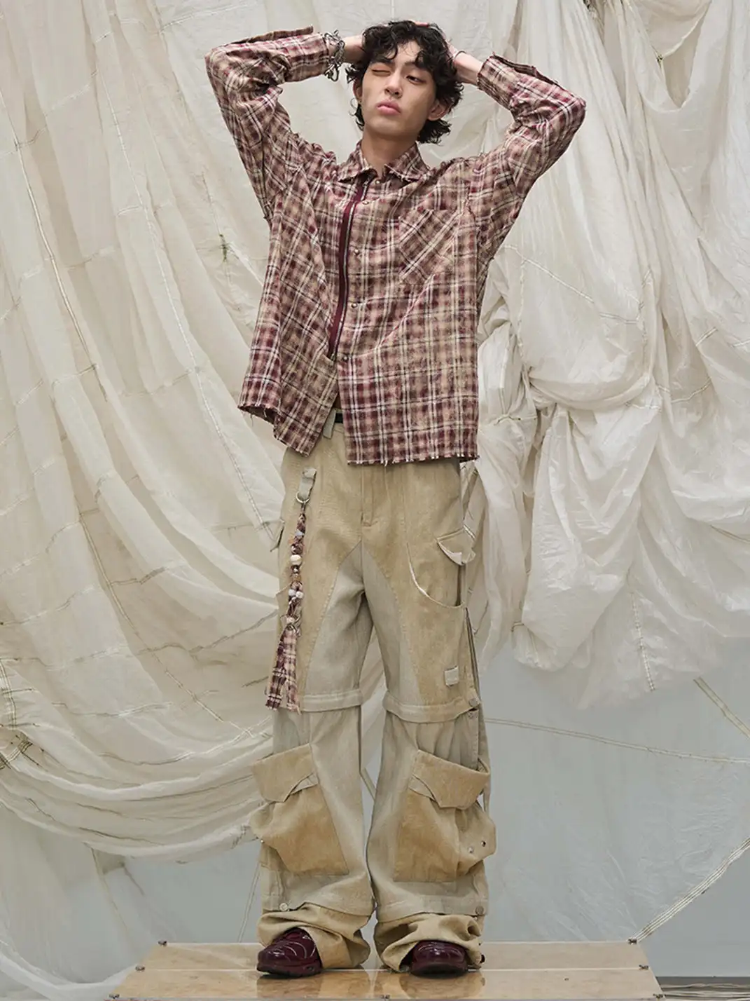 RELABEL | Multi-Detachable Straps Cargo Pants
