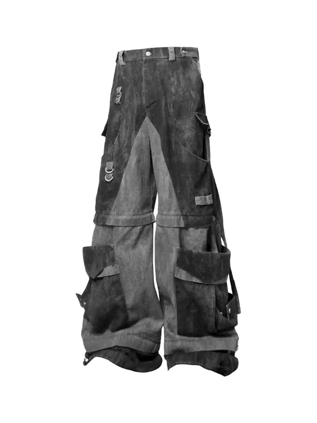 RELABEL | Multi-Detachable Straps Cargo Pants