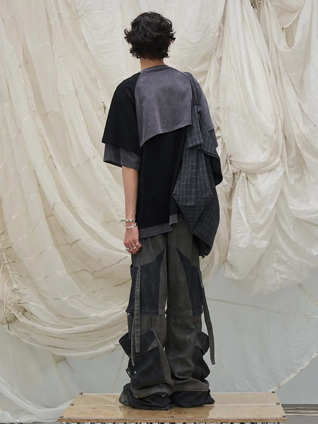 RELABEL | Multi-Detachable Straps Cargo Pants