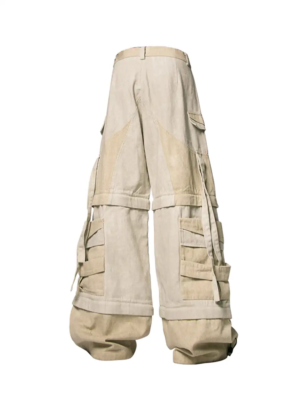 RELABEL | Multi-Detachable Straps Cargo Pants