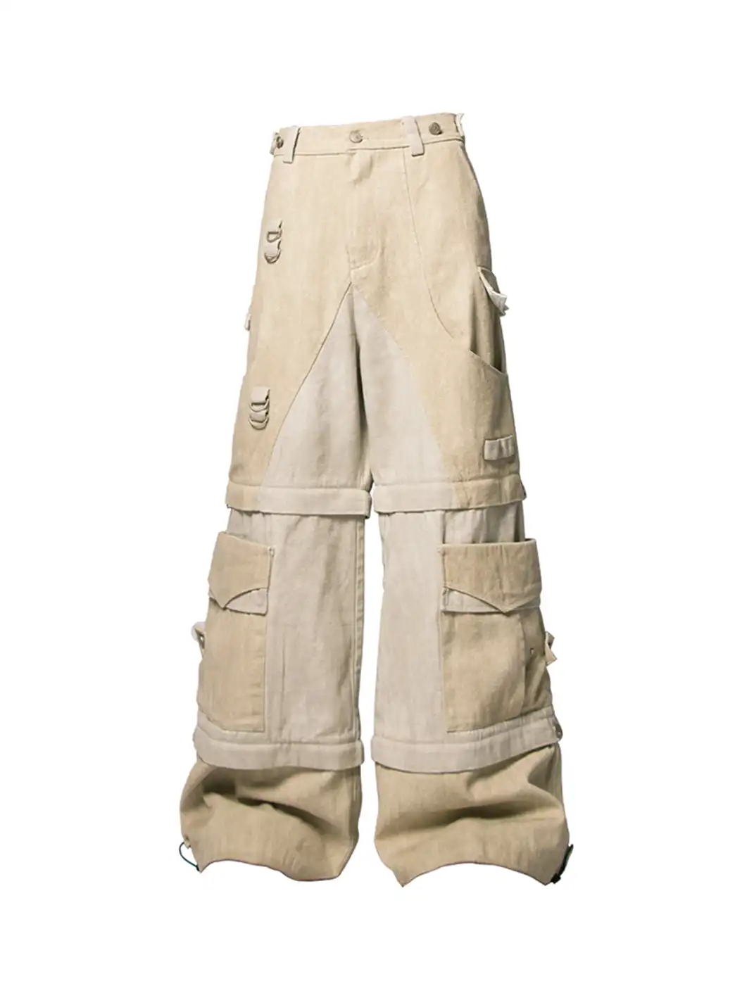 RELABEL | Multi-Detachable Straps Cargo Pants
