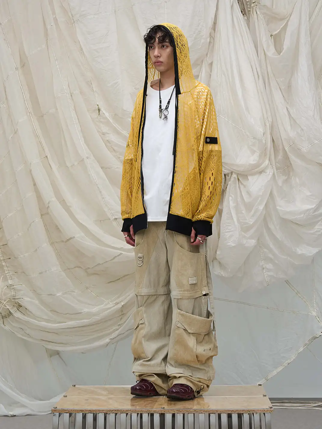 RELABEL | Multi-Detachable Straps Cargo Pants