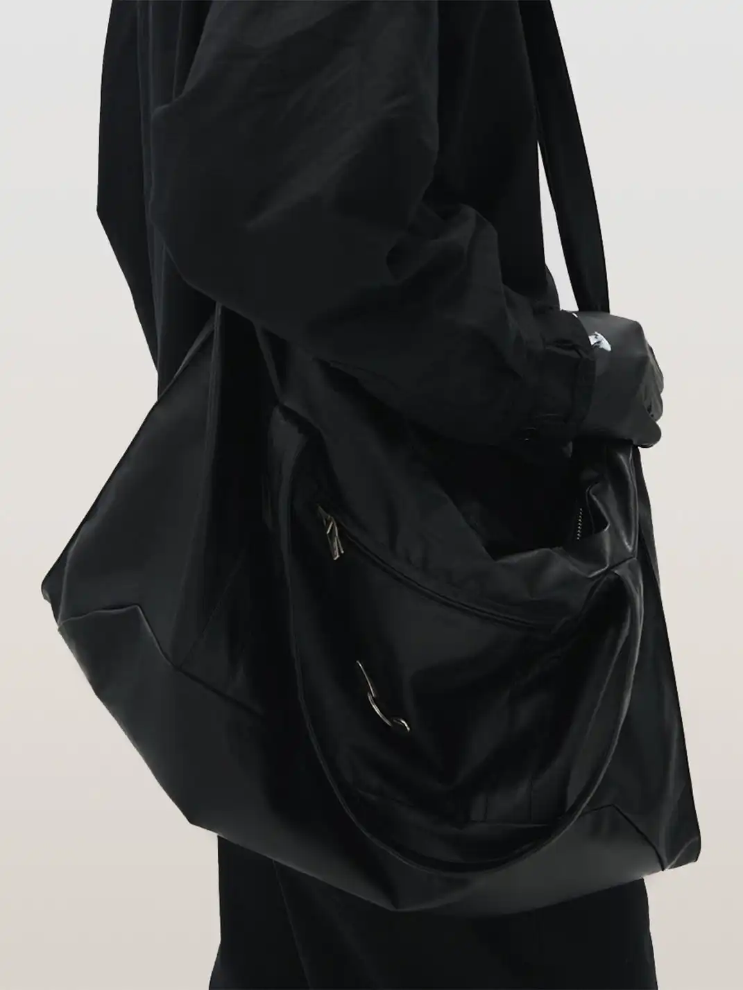 RELABEL | Soft Leather Multi-Functional Crossbody Backpack