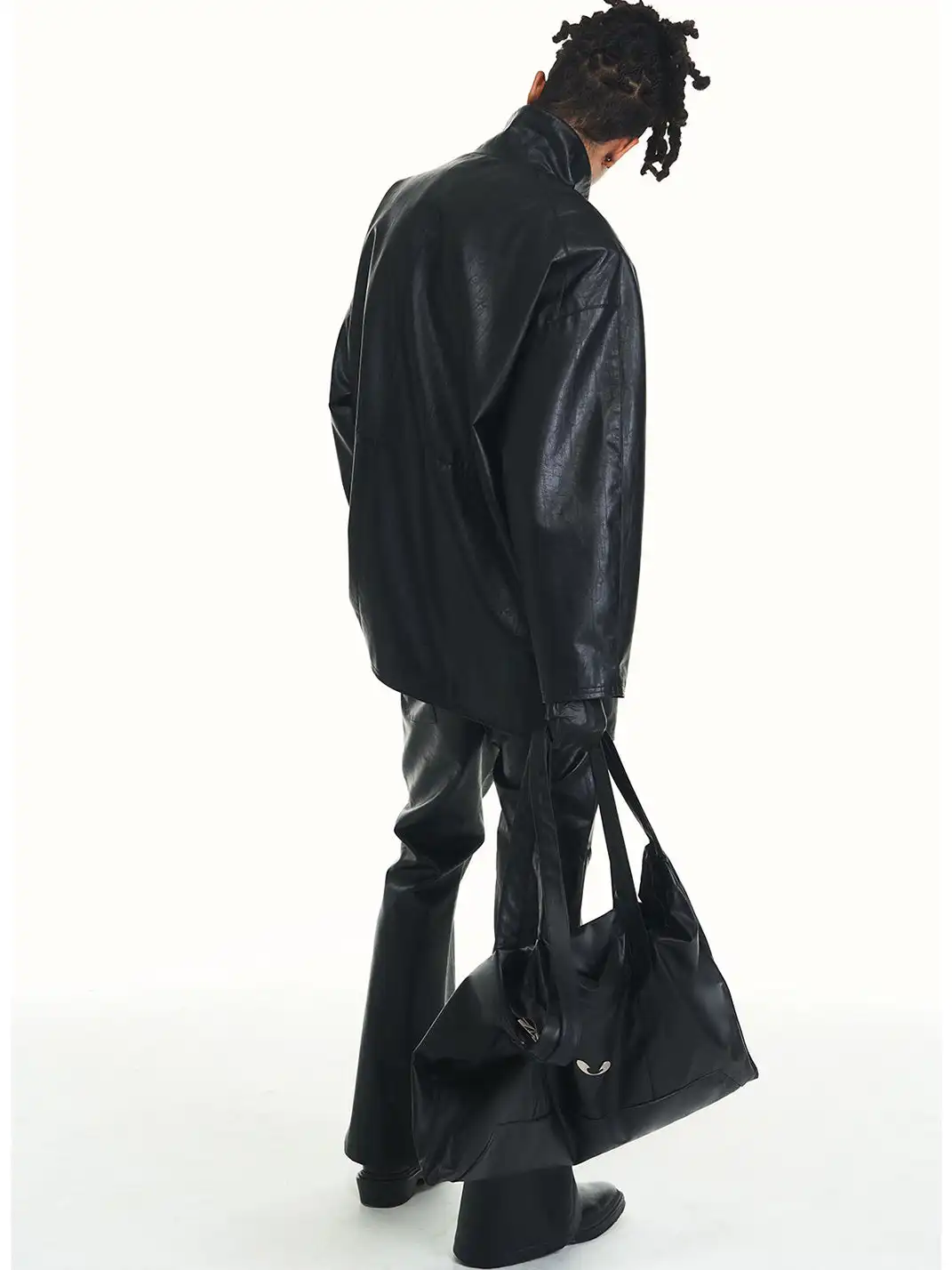 RELABEL | Soft Leather Multi-Functional Crossbody Backpack