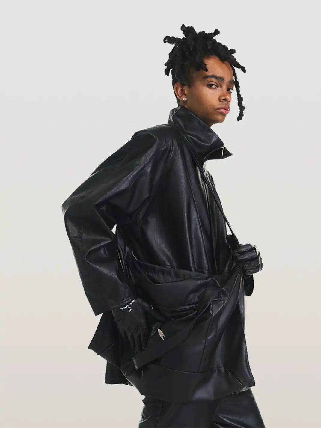 RELABEL | Soft Leather Multi-Functional Crossbody Backpack