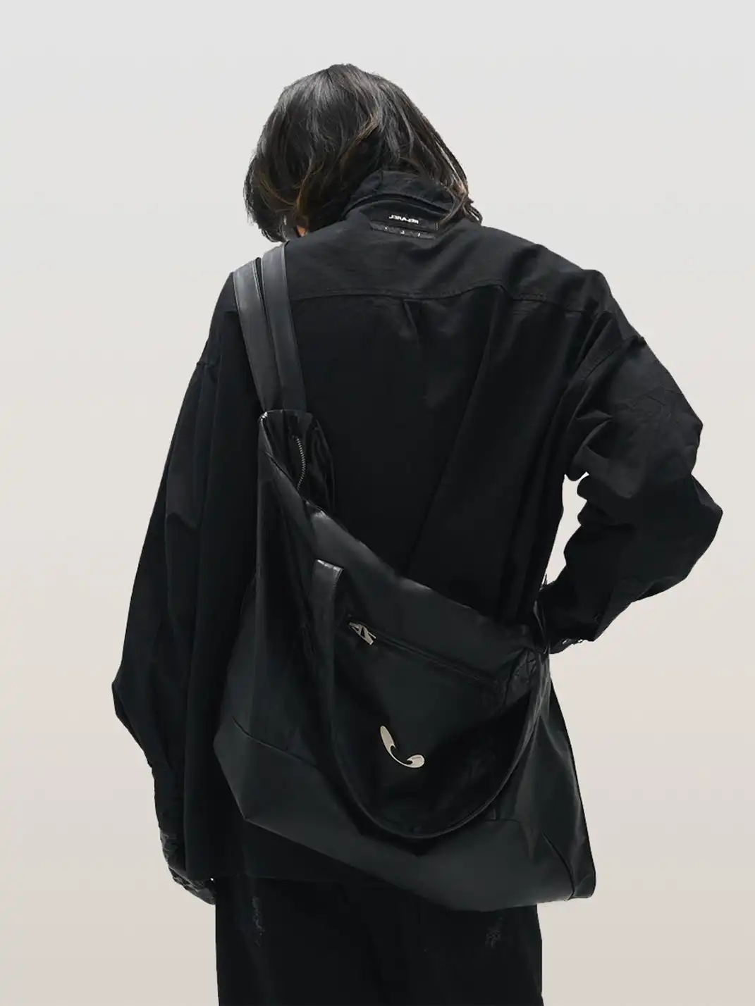 RELABEL | Soft Leather Multi-Functional Crossbody Backpack