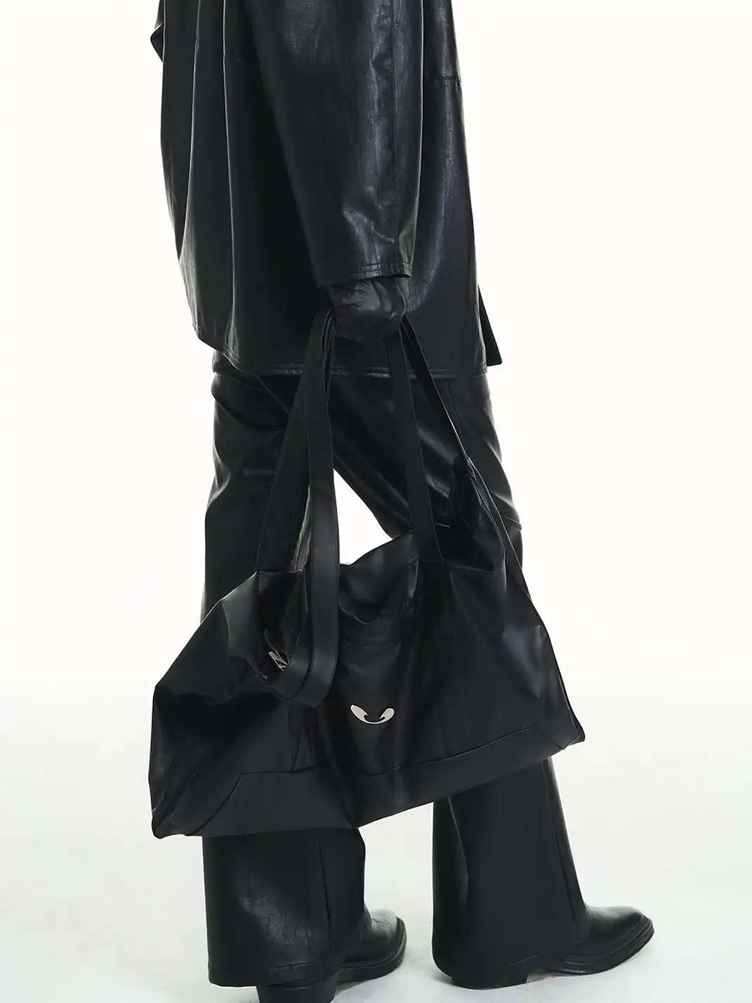 RELABEL | Soft Leather Multi-Functional Crossbody Backpack