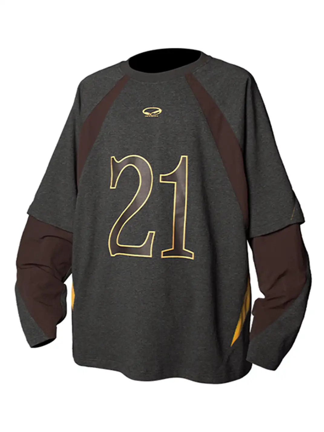 RELABEL | No.21 Spliced Layered Long-Sleeve Tee