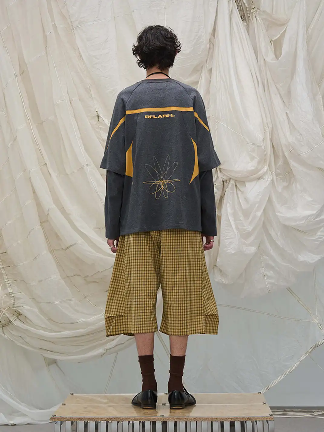 RELABEL | No.21 Spliced Layered Long-Sleeve Tee