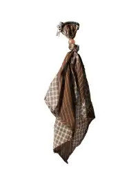 RELABEL | Detachable Decorative Square Scarf