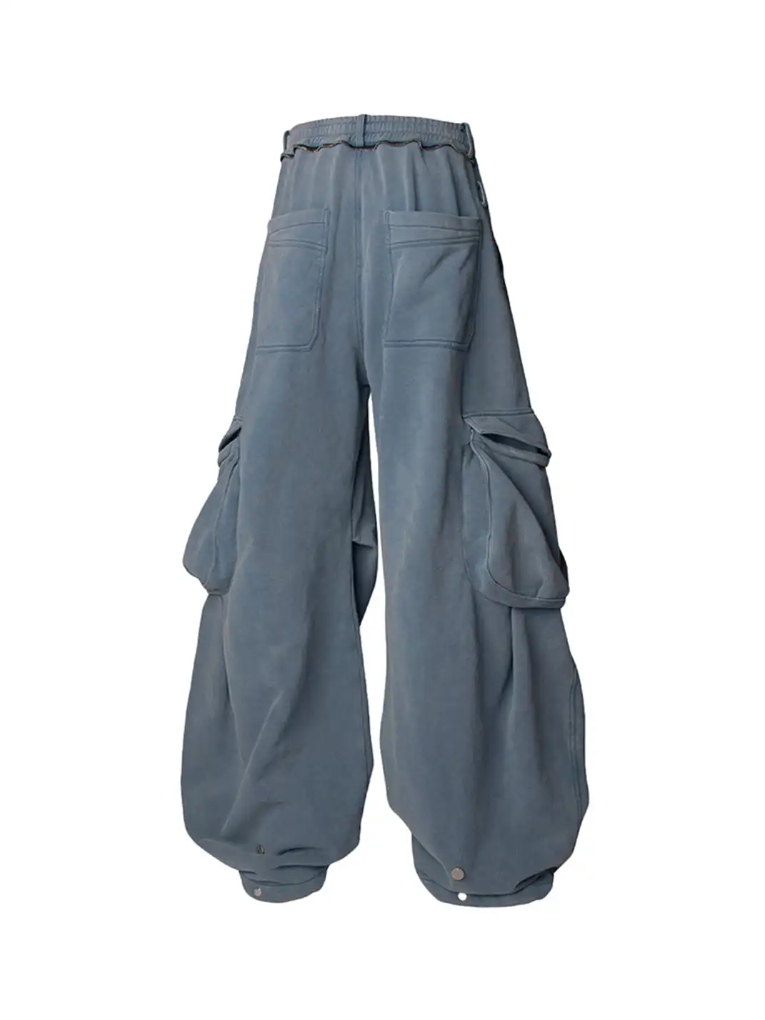RELABEL | Washed Multi-Pocket Utility Sweatpants