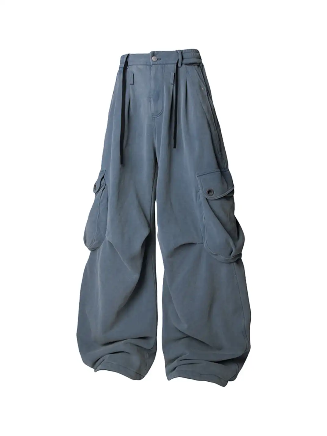 RELABEL | Washed Multi-Pocket Utility Sweatpants
