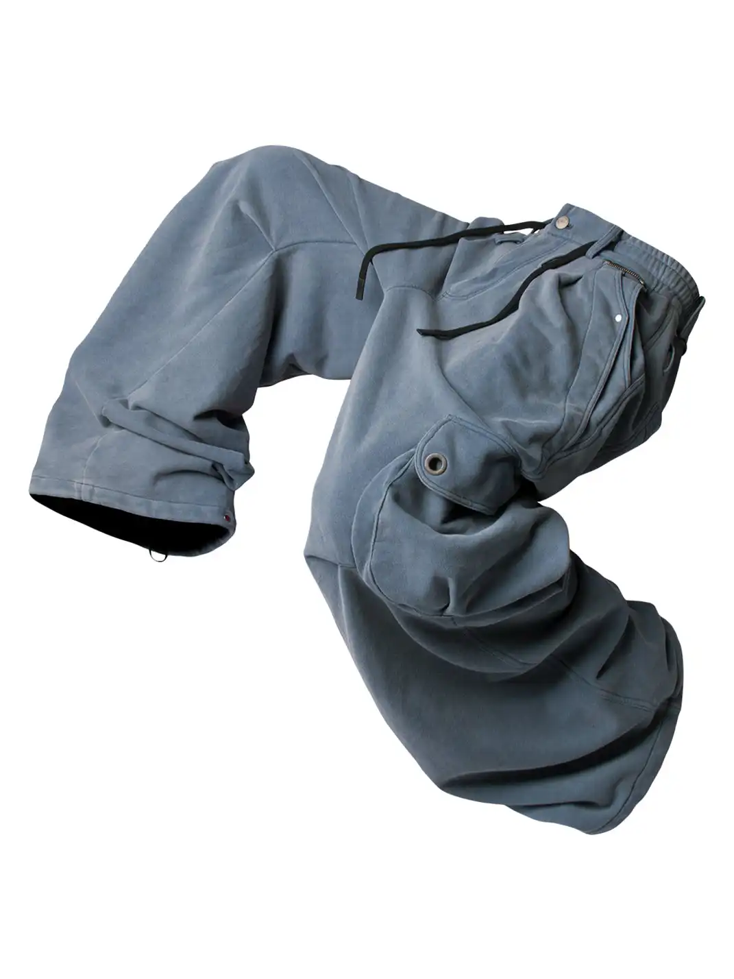 RELABEL | Washed Multi-Pocket Utility Sweatpants