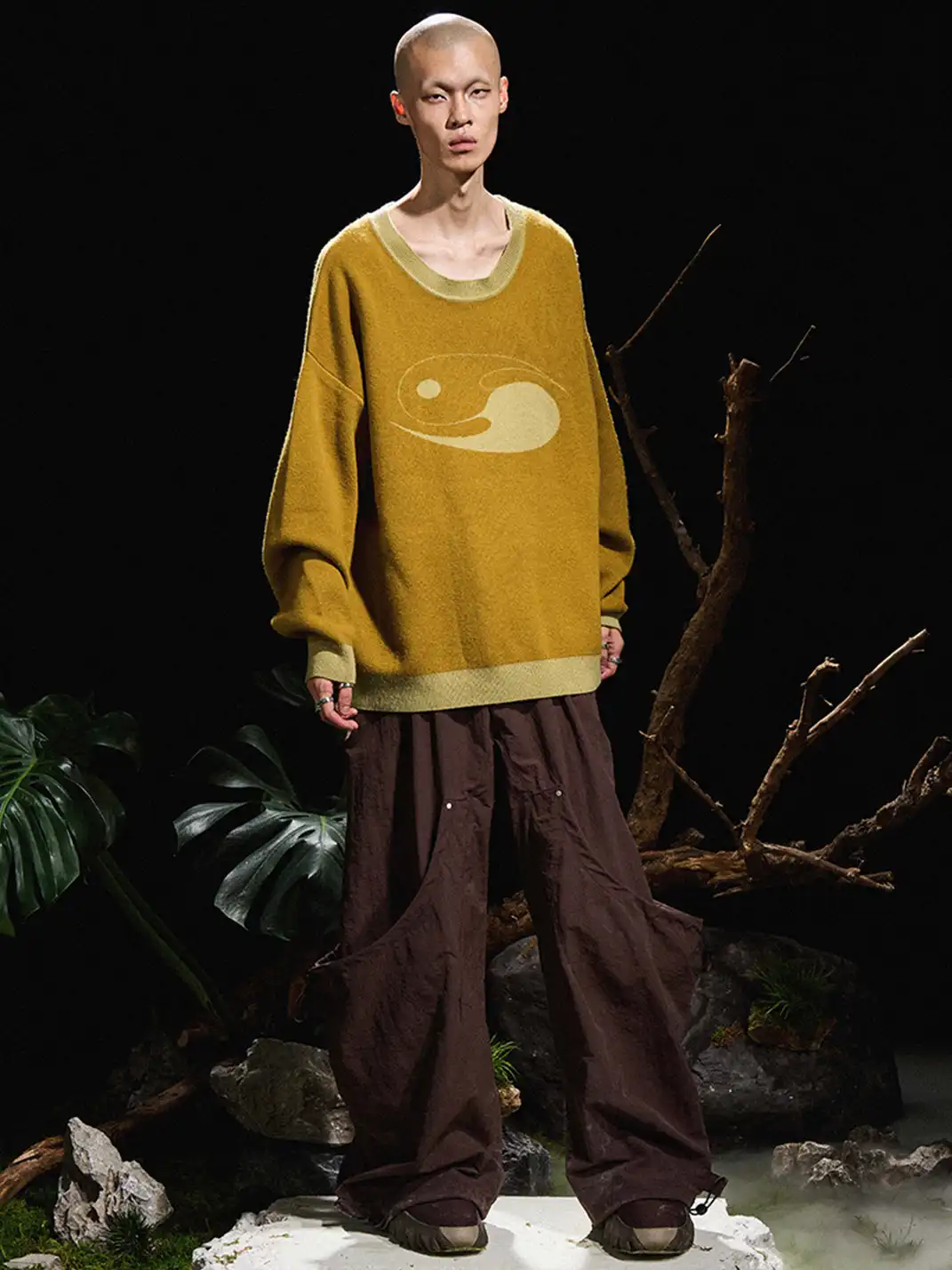RELABEL | Tai Chi Logo Wool Sweater