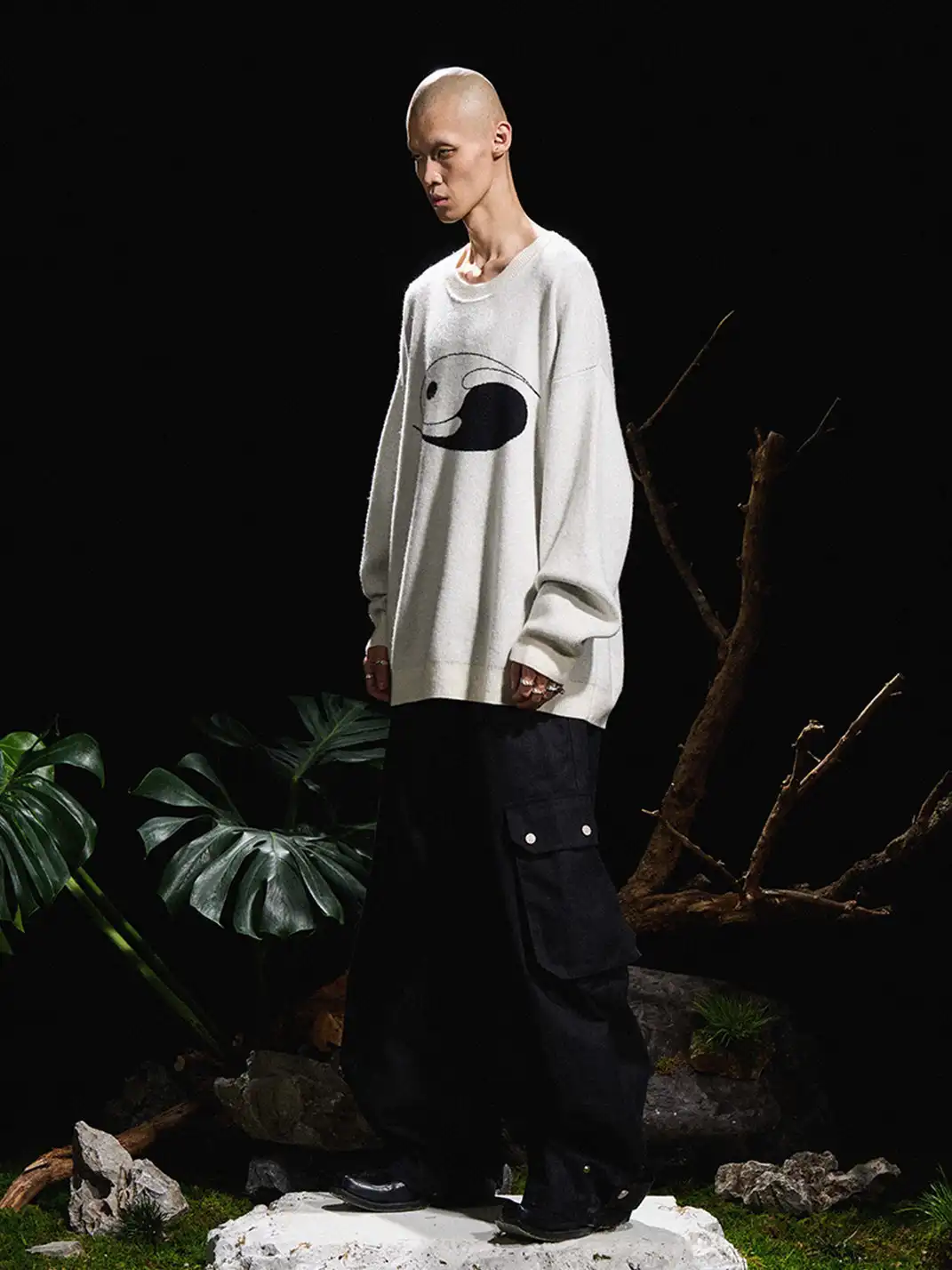 RELABEL | Tai Chi Logo Wool Sweater