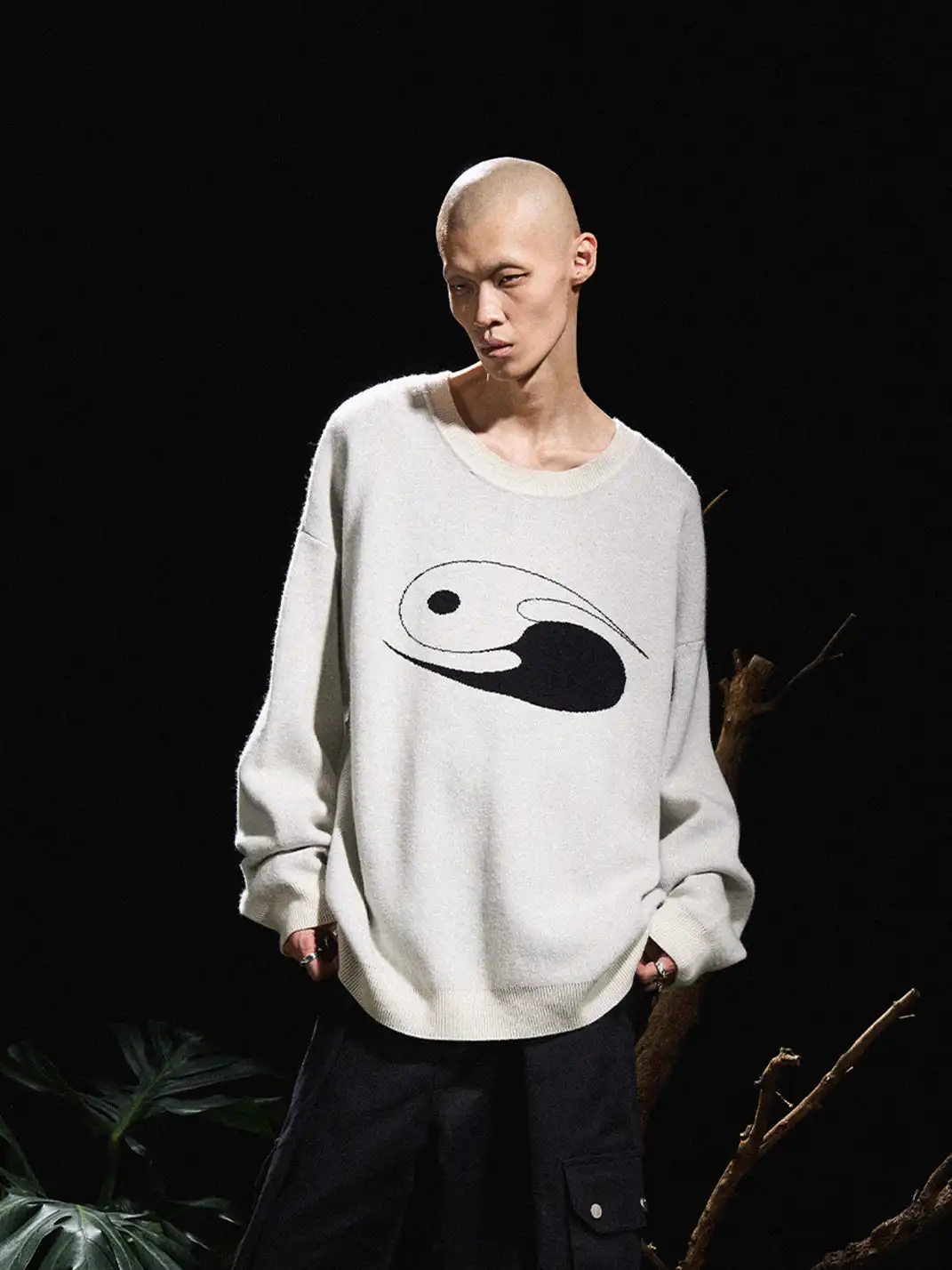 RELABEL | Tai Chi Logo Wool Sweater