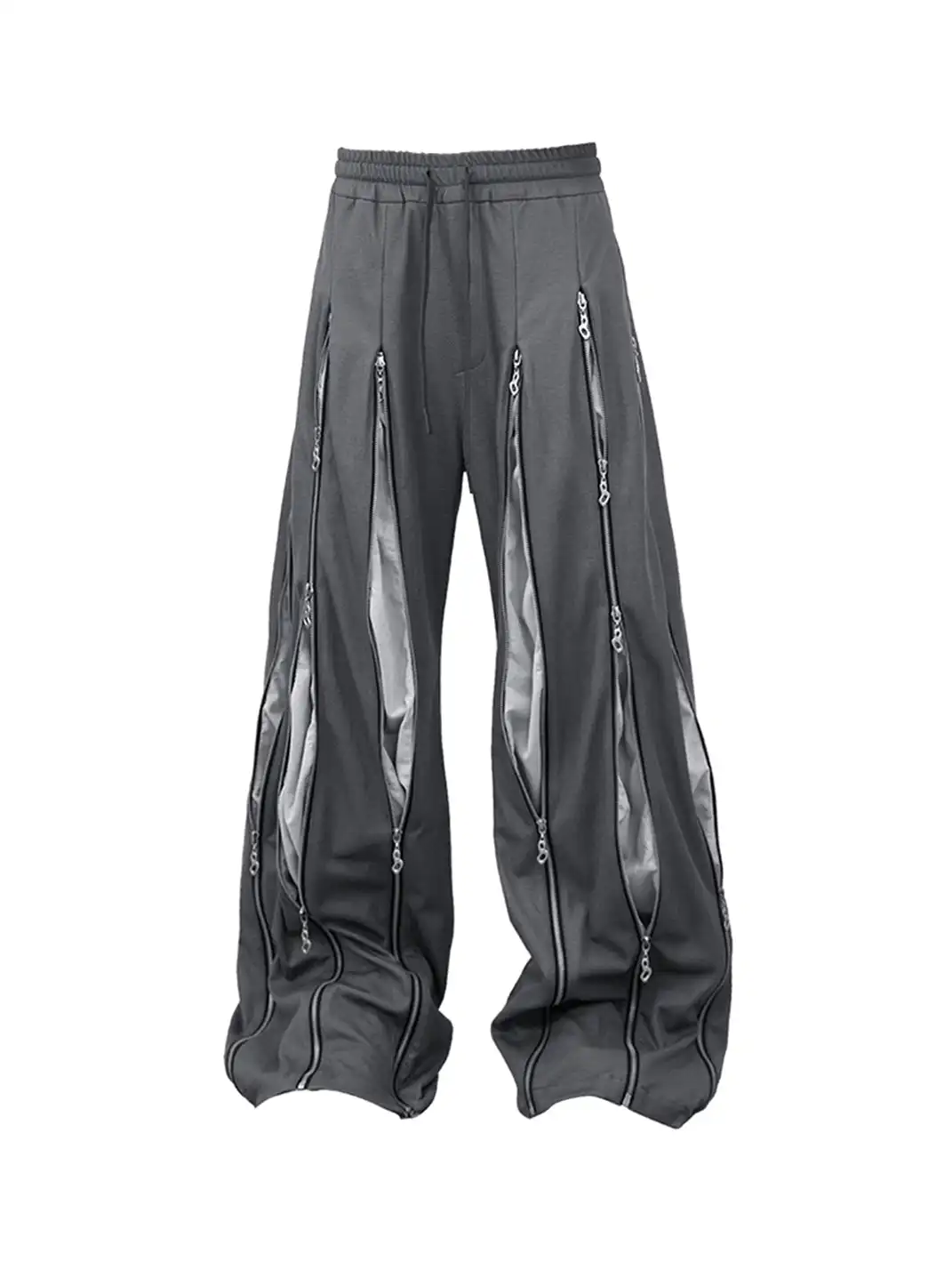 RELABEL | Multi-Zipper Adjustable Sweatpants