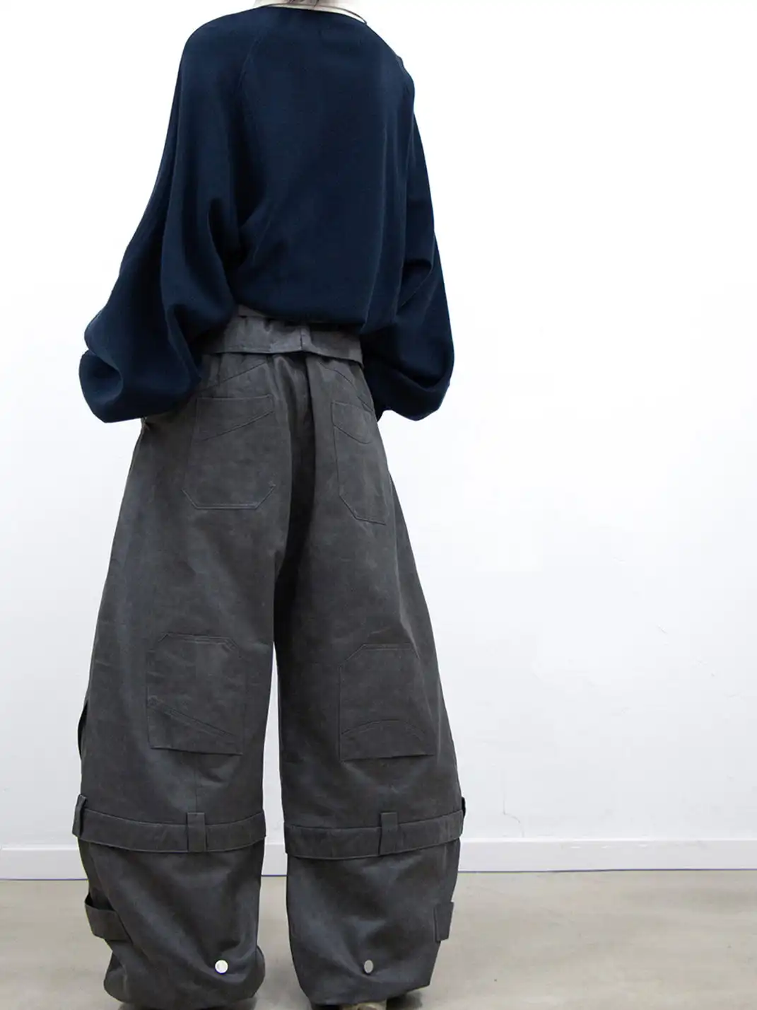 RELABEL | Multi-Belt Adjustable Workwear Casual Pants