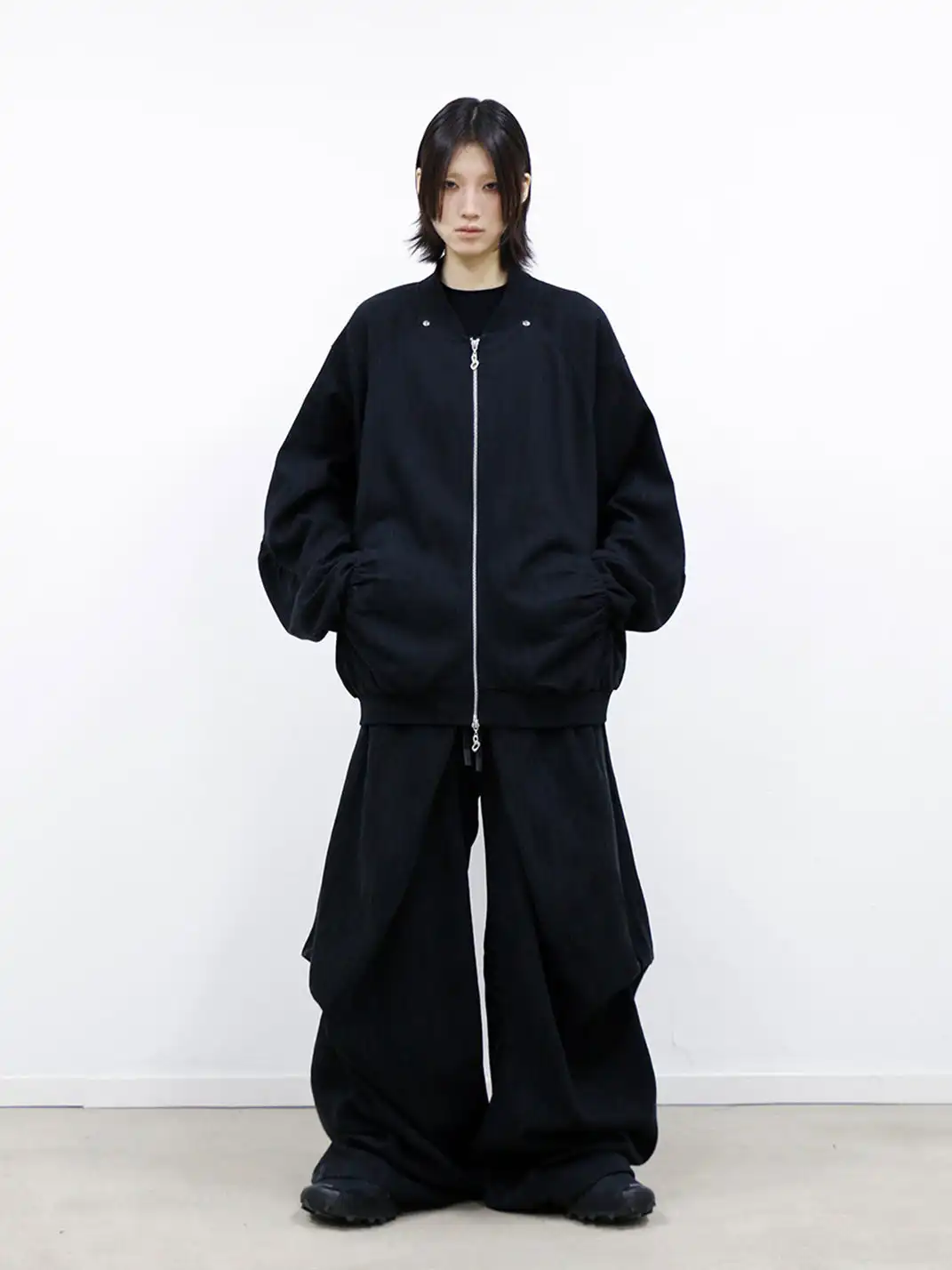 RELABEL | Hooded Striped Textured Jacket